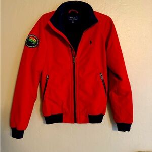 Polo Ralph Lauren Red Wildlife Patch Jacket